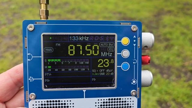 Radio TEF6686 blue. Радио Шансон 87.5 FM. Локация неизвестна смотреть онлайн