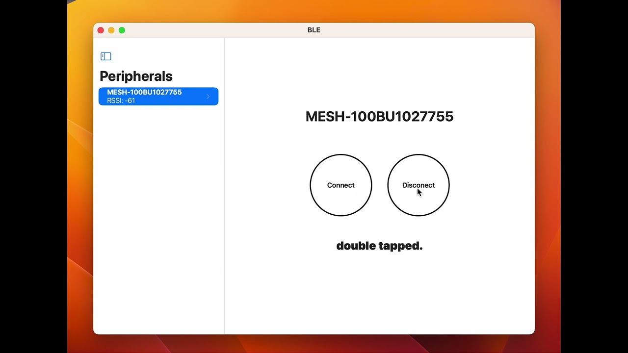 iOS App connects BLE Tag MESH by SONY смотреть онлайн