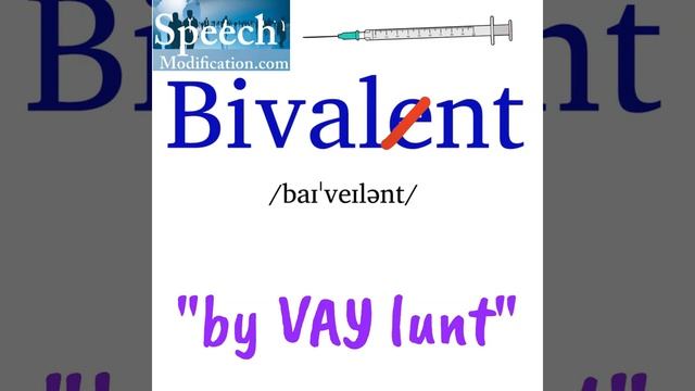 How to Pronounce Bivalent смотреть онлайн