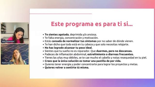 Masterclass “Tu Tiroides No Habla Español” con Paulina Carranza (@tiroides.sana) смотреть онлайн