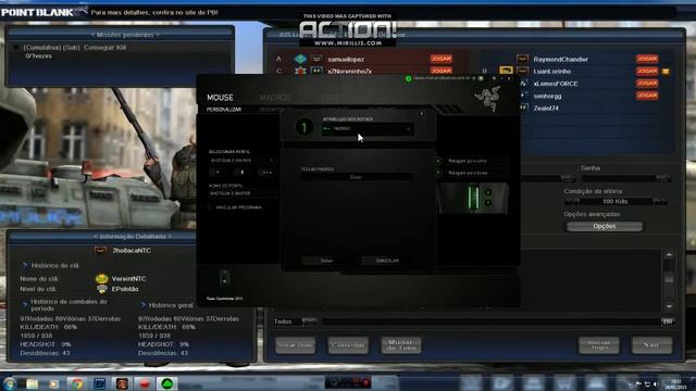 Macro para shotgun e sniper Point Blank no Razer Synapse 2.0 - Atualizado dia 25/10/2015 смотреть онлайн