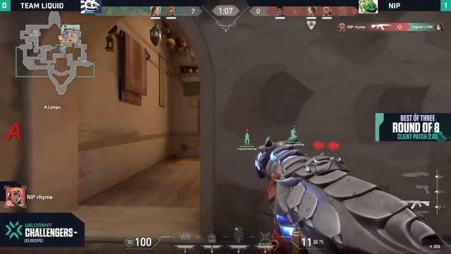 TEAM LIQUID vs NIP All HIGHLIGHT VALORANT VCT 2021 Challengers 2 EU Stage 2 Qualifier смотреть онлайн