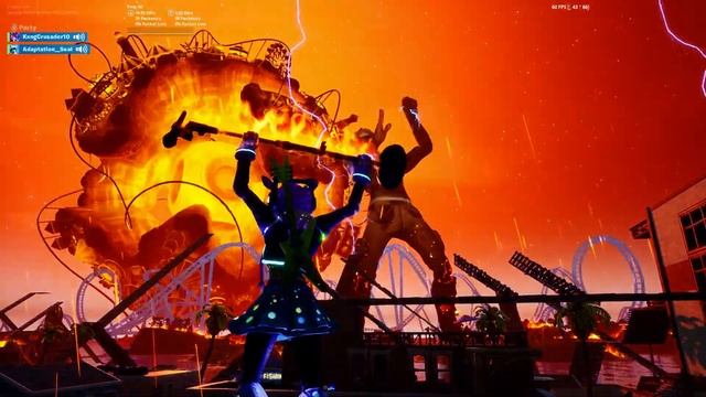 Fortnite Travis Scott Event with Yuh fada chat смотреть онлайн