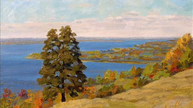 Занога Владимир. "Осенние просторы. Васильсурск" смотреть онлайн