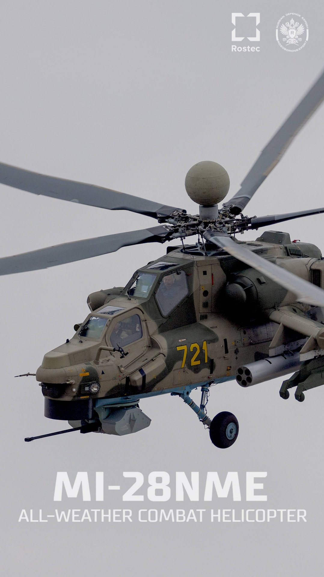 Mi‑28NME all-weather combat helicopter смотреть онлайн