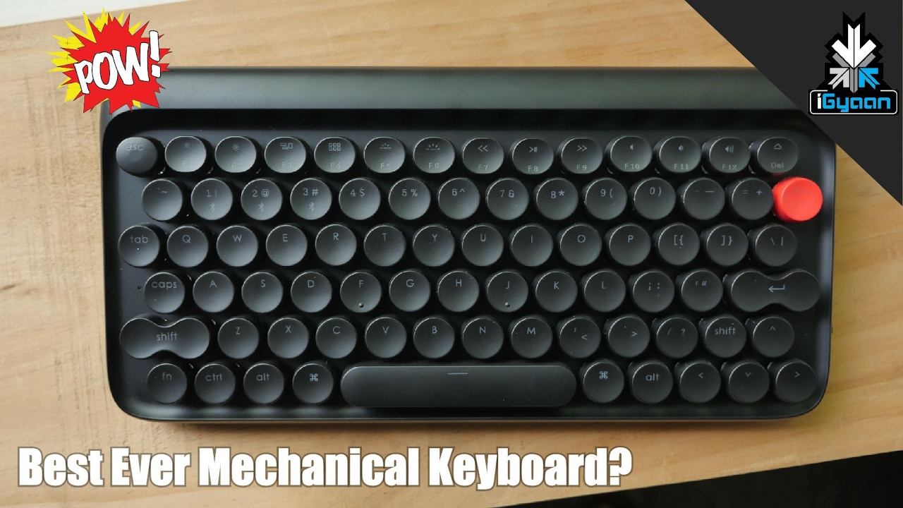 Wireless Mechanical and Backlit LoFree Keyboard - Unboxing and First Look смотреть онлайн