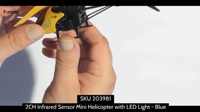 2CH Infrared Sensor Mini Helicopter with LED Light смотреть онлайн