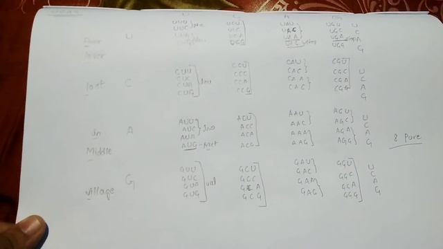 #biology #shrumithagowda #Kcet |Tricks to remember genetic code table|molecular biology | смотреть онлайн