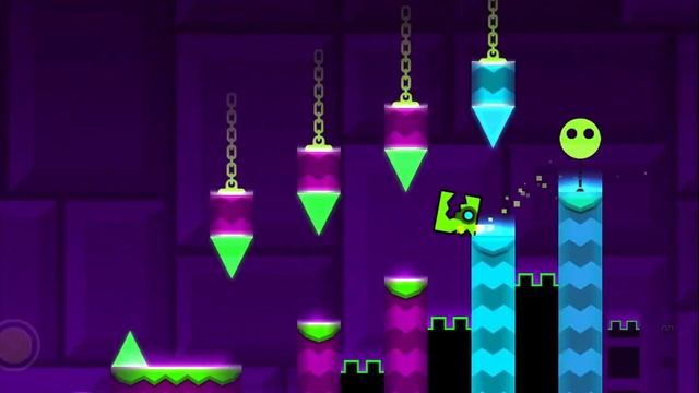 Geometry Dash world but at 10 deaths I do a face reveal! смотреть онлайн
