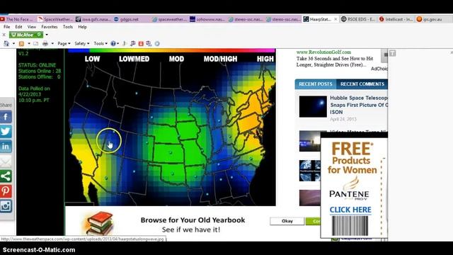 4/24-4/29/13: WARNING FOR SOLAR FLARES & STORM"S, WEATHER, EARTHQUAKES, VOLCANOS смотреть онлайн