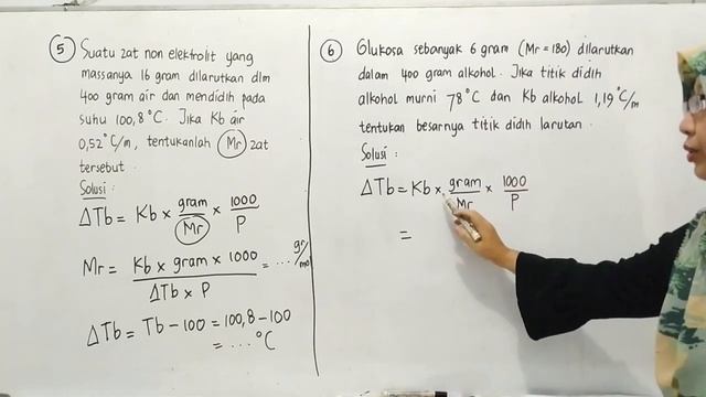 Latihan Soal Titik Didih Non Elektrolit | Kimia SMA | Tetty Afianti смотреть онлайн