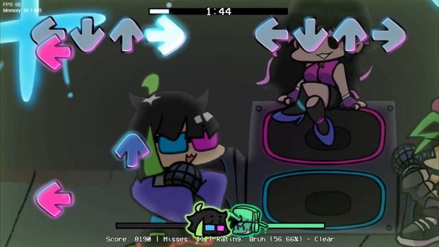 Friday Night Funkin' vs Neo QT FULL WEEK + Cutscenes смотреть онлайн