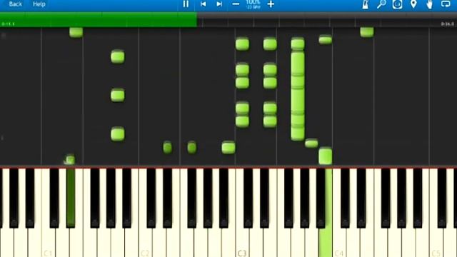 [Synthesia] Rocket Jump Waltz on synthesia смотреть онлайн