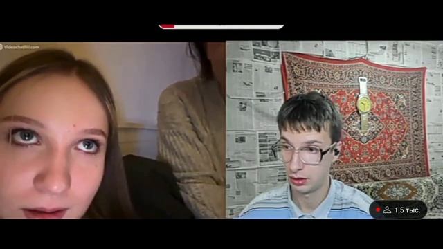 Ботаник Илюха 🥸|ВСТРЕТИЛ В ЧАТЕ РУЛЕТКЕ ДВУХ ДЕВУШЕК 🔞 ❤️🔥. смотреть онлайн