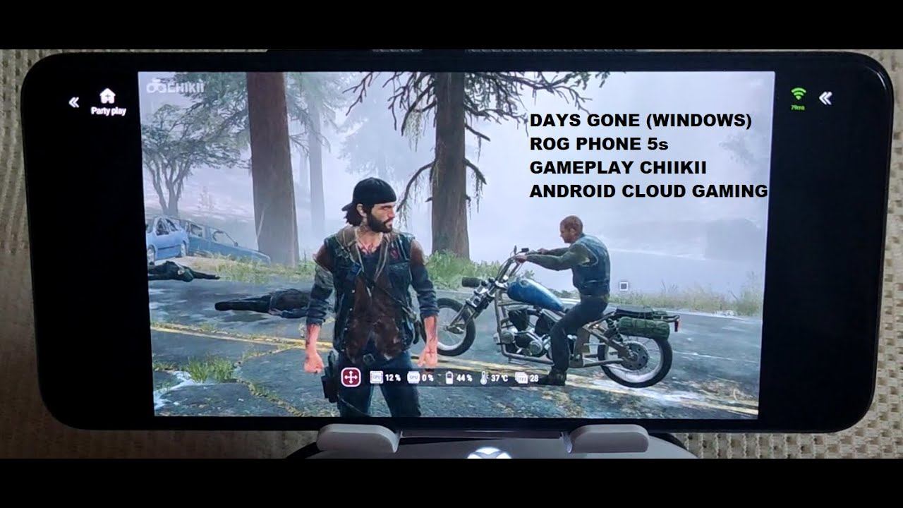 Rog Phone 5s Days Gone (Windows) Gameplay Chikii Android Cloud Gaming смотреть онлайн