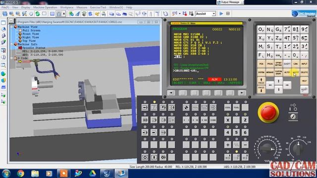 #How to input CNC program in SSCNC#Turning Cycle # job setup # tool setup смотреть онлайн