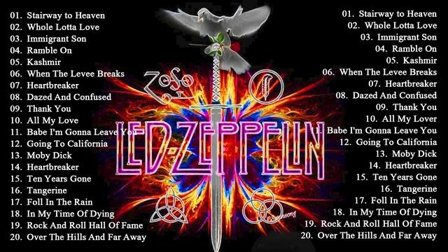 Led Zeppelin Greatest Hits Full Album - Best of Led Zeppelin Playlist 2021 смотреть онлайн
