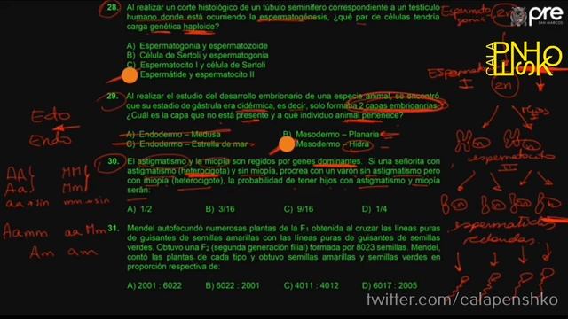 BIOLOGIA REPASO PRE SAN MARCOS 2019-II смотреть онлайн