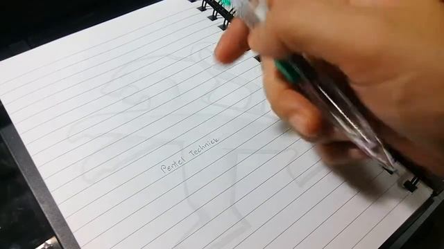 Pentel Techniclick 0.5mm Mechanical Pencil Green Color смотреть онлайн