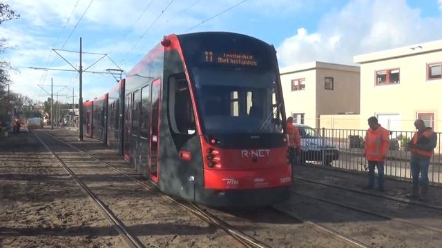 Testrit tramlijn 11 Van Boetzelaerlaan смотреть онлайн