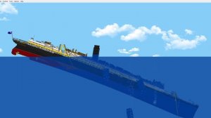 RMS Lusitania Sinking (V2) | Floating Sandbox 1.11.1