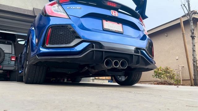 Civic Type R Muffler Delete смотреть онлайн
