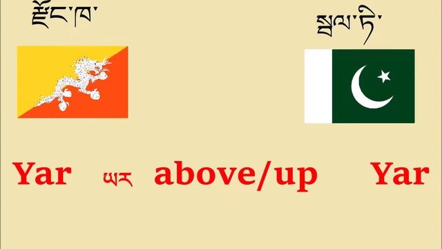 Balti Language of Pakistan and Dzongkha of Bhutan Similarities смотреть онлайн