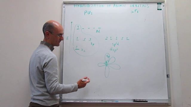 Hybridization of atomic orbitals. sp3d and sp3d2 смотреть онлайн
