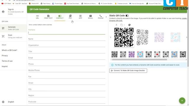 How to Create QR CODE? Generate QR CODE for free Explained in Detail смотреть онлайн