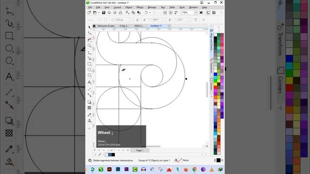 P Alphabet Logo Design In Coreldraw смотреть онлайн