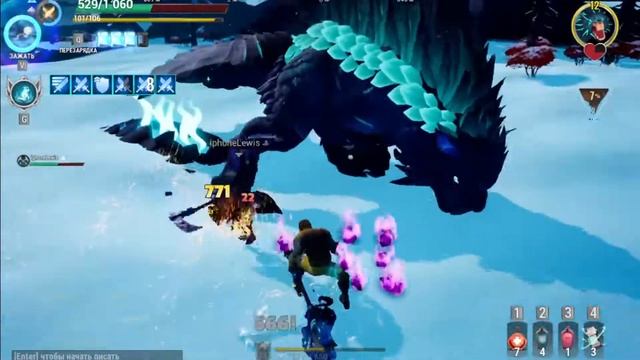 Апаем молот в Dauntless смотреть онлайн