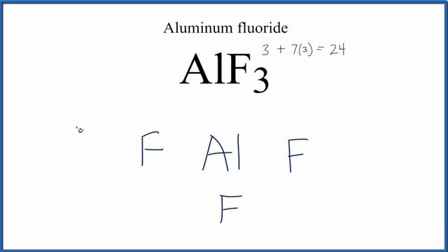 How to Draw the Lewis Dot Structure for AlF3: Aluminum fluoride смотреть онлайн