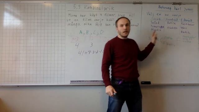 År 8; 5.5 Kombinatorik смотреть онлайн