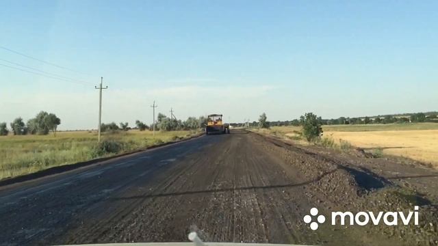 Токмак-Мелітополь. Ремонт автодороги поблизу Молочанська (на території Долинської сільради). смотреть онлайн
