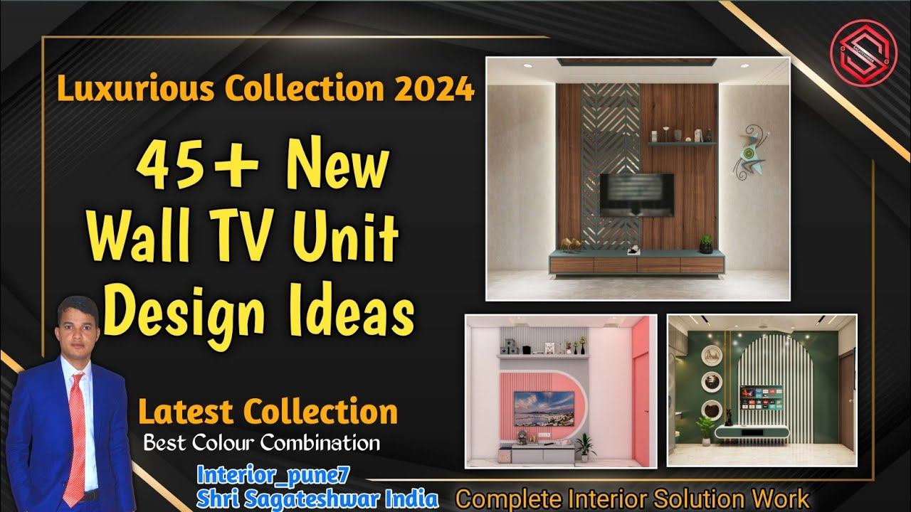 45+ [New] Wall Tv Unit Design | Tv Ka Furniture Design смотреть онлайн