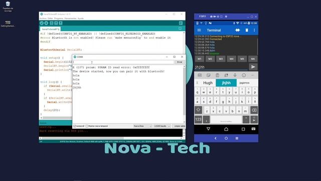 Como usar el Bluetooth con ESP32 - IDE de ARDUINO смотреть онлайн