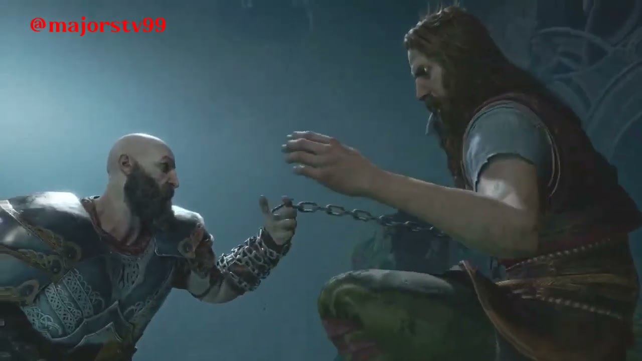 Tyr saves Kratos and Atreus | God of War Ragnarok | Ps5 4k Hdr #godofwarragnarok #godofwar #kratos смотреть онлайн