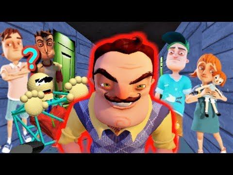 HELLO NEIGHBOR TAKES OVER BALDI'S SCHOOLHOUSE!! | Baldi's Basics MOD: Hello Neighbor's Basics смотреть онлайн