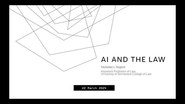 Professor Ashley and Professor Nugent talk about AI and the Law смотреть онлайн