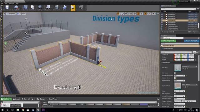 UE4 - Smart Fence Blueprint смотреть онлайн