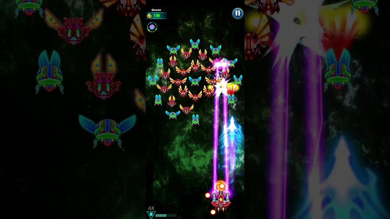 Galaxy Attack Alien Shooter Level 81 Medium смотреть онлайн