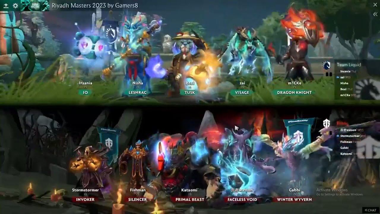 Riyadh Masters 2023 | Play In | Team Liquid vs Entity - Game 2 смотреть онлайн
