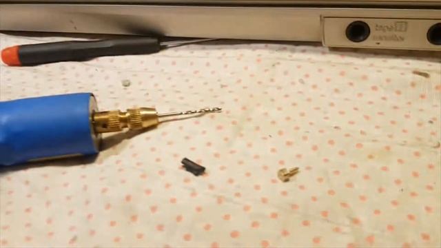 SHARP GF 777 ремонт крепления КАССЕТНИКОВ