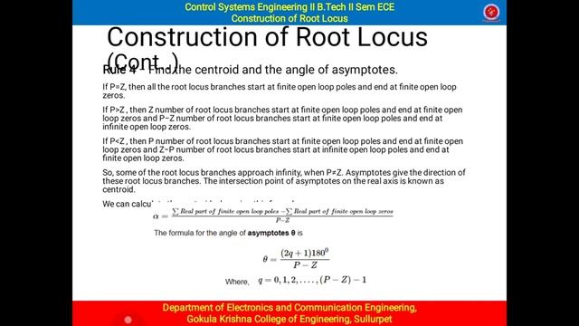 Control Systems - Construction of Root Locus смотреть онлайн