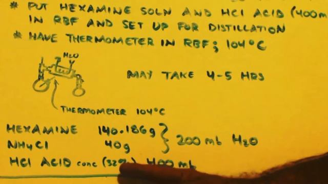 METHYLAMINE SYNTHESIS from hexamine смотреть онлайн