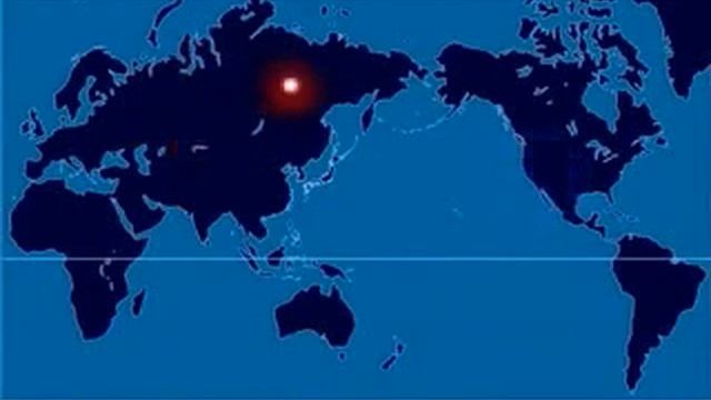 A Time-Lapse Map of Every Nuclear Explosion Since 1945 - Isao Hashimoto смотреть онлайн
