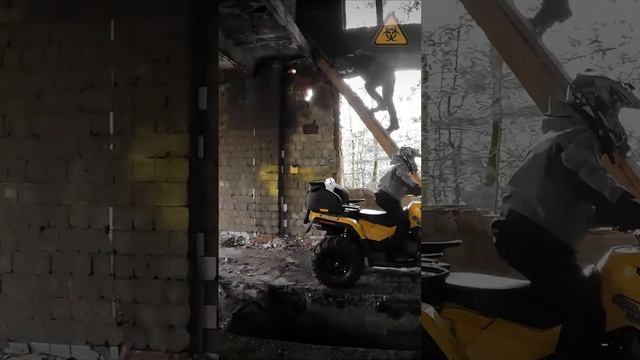 На хим заводе на квадроциклах #atv #квадроциклы #brp смотреть онлайн