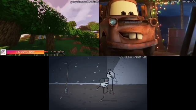 Cars And Minecraft And Henry Stickmin Ozyrys Coffin Dance Cover Mashup (1/3) 200 Subscriber Special смотреть онлайн