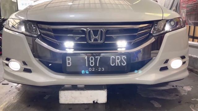 Custom Lampu Honda Odyssey - Deluxe Mini Projie Double Lens Semi Laser White-White (Low & High Beam смотреть онлайн
