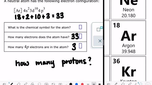 ALEKS: Interpreting the electron configuration of an atom or atomic ion смотреть онлайн